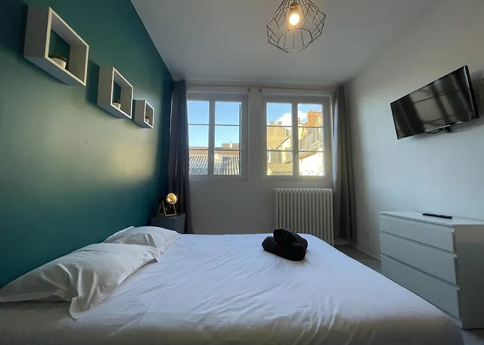 公寓 The Central's Pearl - Centre - 6p - Reve Au Mans